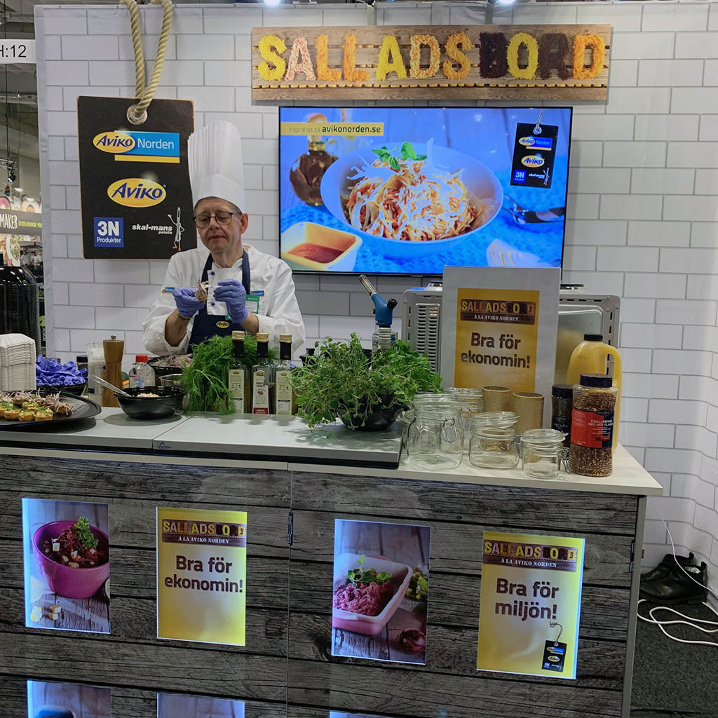 Salladsbord Fastfood & Café Restaurang Expo Maries portfolio